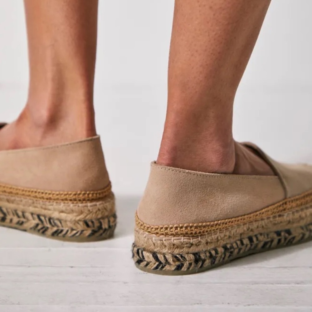 Free People Eden Double Stacked Espadrilles NWOB - Picture 9 of 9